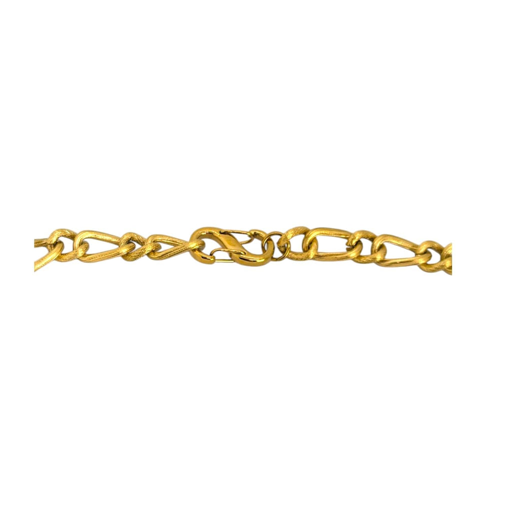 Habibi Jewels Collana da Donna in Acciaio Gold Modello Catena Groumette a Maglia Ovale Ideale per Occasioni Speciali Idea Regalo Ragazza Compleanno Festa della Mamma Natale