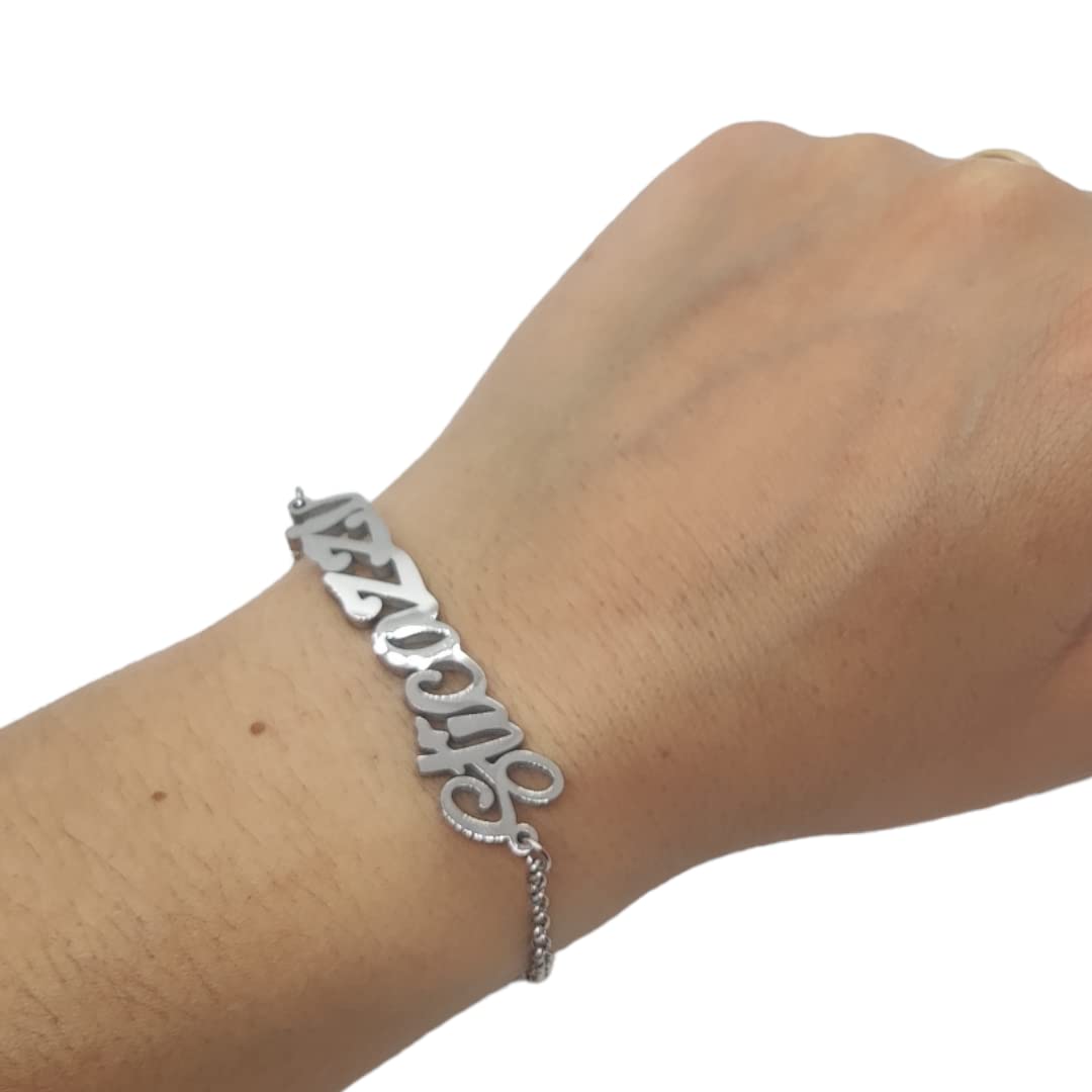 Bracciale in Acciaio con Scritta Sticazzi