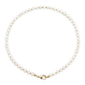 Habibi Jewels Collana in Acciaio Gold con Perline Elementi in Acciaio Chiusura a Moschettone Design Classico Elegante Idea Regalo Donna Compleanno Anniversario