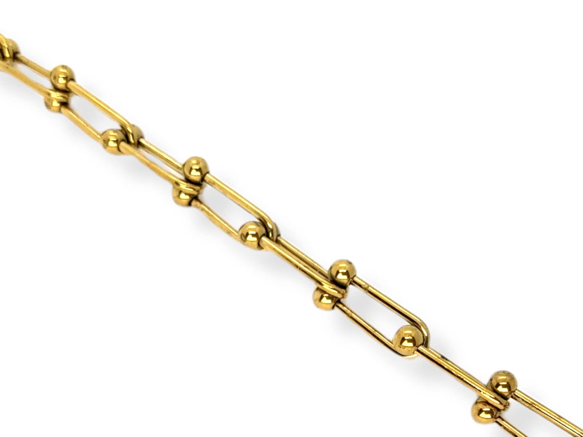 Habibi Jewels Bracciale Catena Uomo in Acciaio Color Oro Giallo Dorato Modello Semirigido Regolabile Bracelet for Man Festa del Papà Natale Laurea Idea Regalo Lucidissimo Compleanno