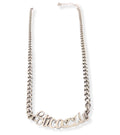 Habibi Jewels Collana in Acciaio da Donna con scritta Sticazzi a Maglia Larga Collanina Necklace for Woman Regalo Compleanno Laurea Onomastico Festa della Mamma