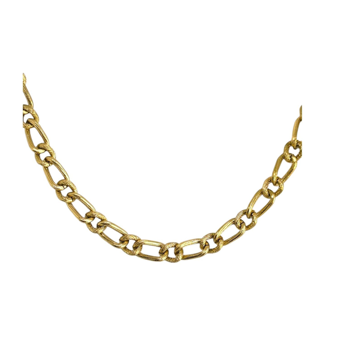 Habibi Jewels Collana da Donna in Acciaio Gold Modello Catena Groumette a Maglia Ovale Ideale per Occasioni Speciali Idea Regalo Ragazza Compleanno Festa della Mamma Natale