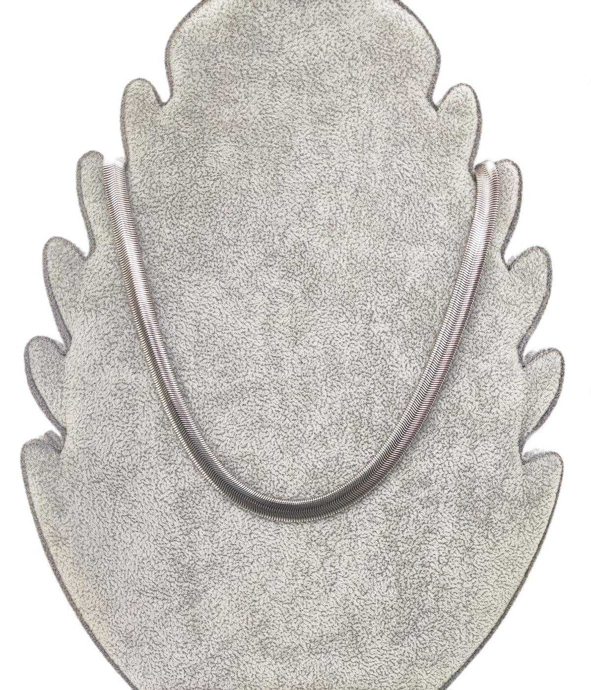 Habibi Jewels Collana a Girocollo da Donna in Acciaio Modello Catena Snake Serpente Piatto Piattina Regolabile San Valentino Compleanno Festa della Mamma Natale